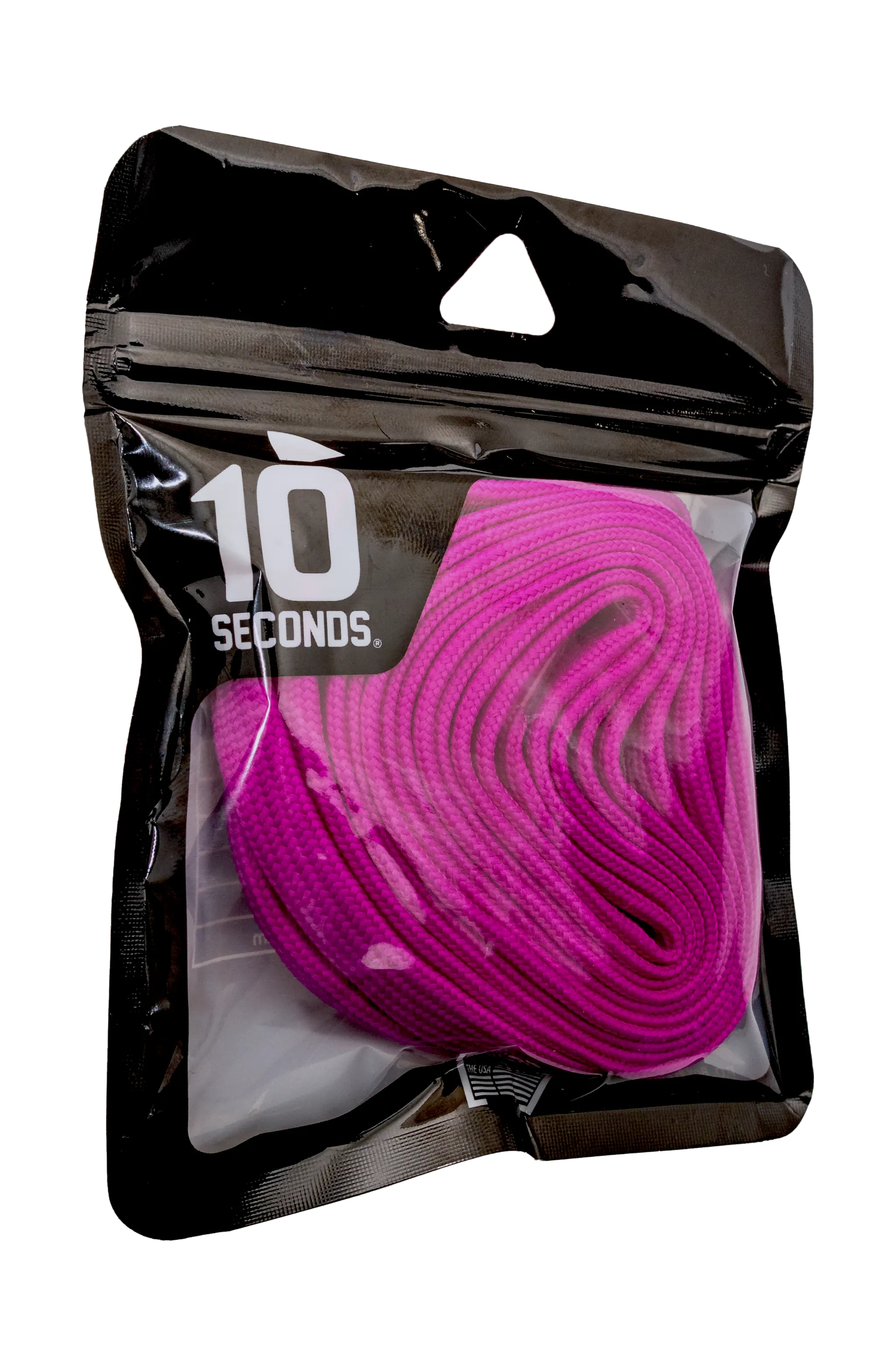 10 Seconds ® Hockey / Skate / Lacrosse Lace | Electric Fuchsia