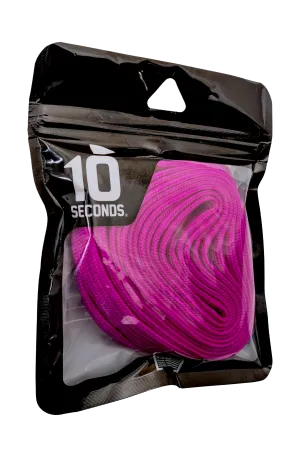 10 Seconds ® Hockey / Skate / Lacrosse Lace | Electric Fuchsia