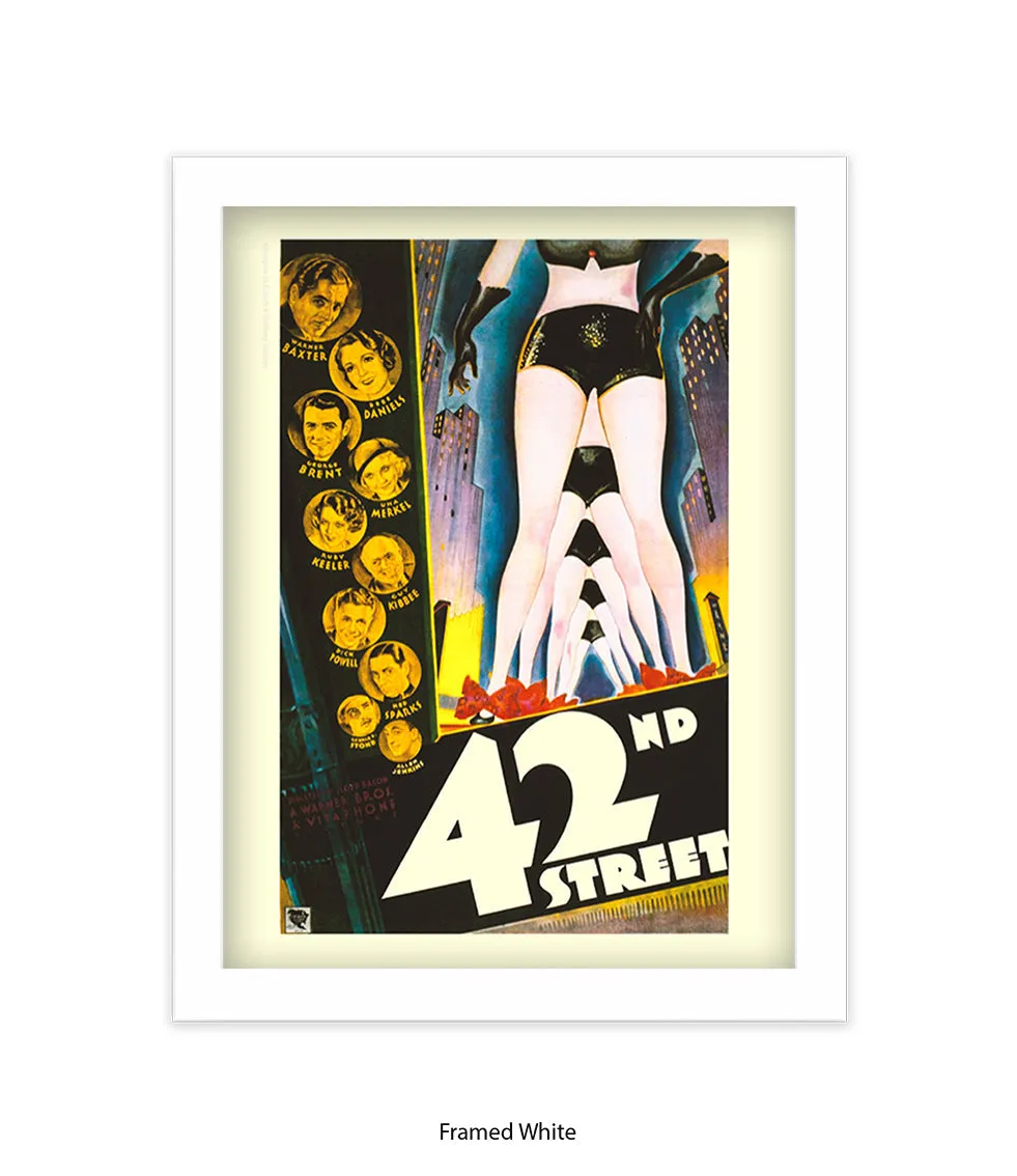 42nd  Street  Art Print
