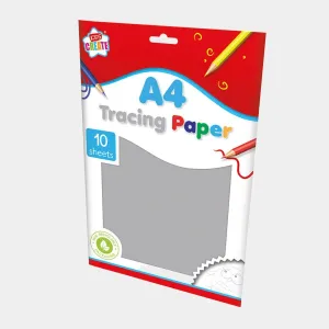 A4 10 Sheets of Tracing Paper