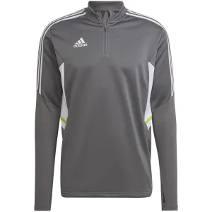 Adidas Condivo 22 Training Men's Sweatshirt 1/2 Zip Gray-White Hd2312