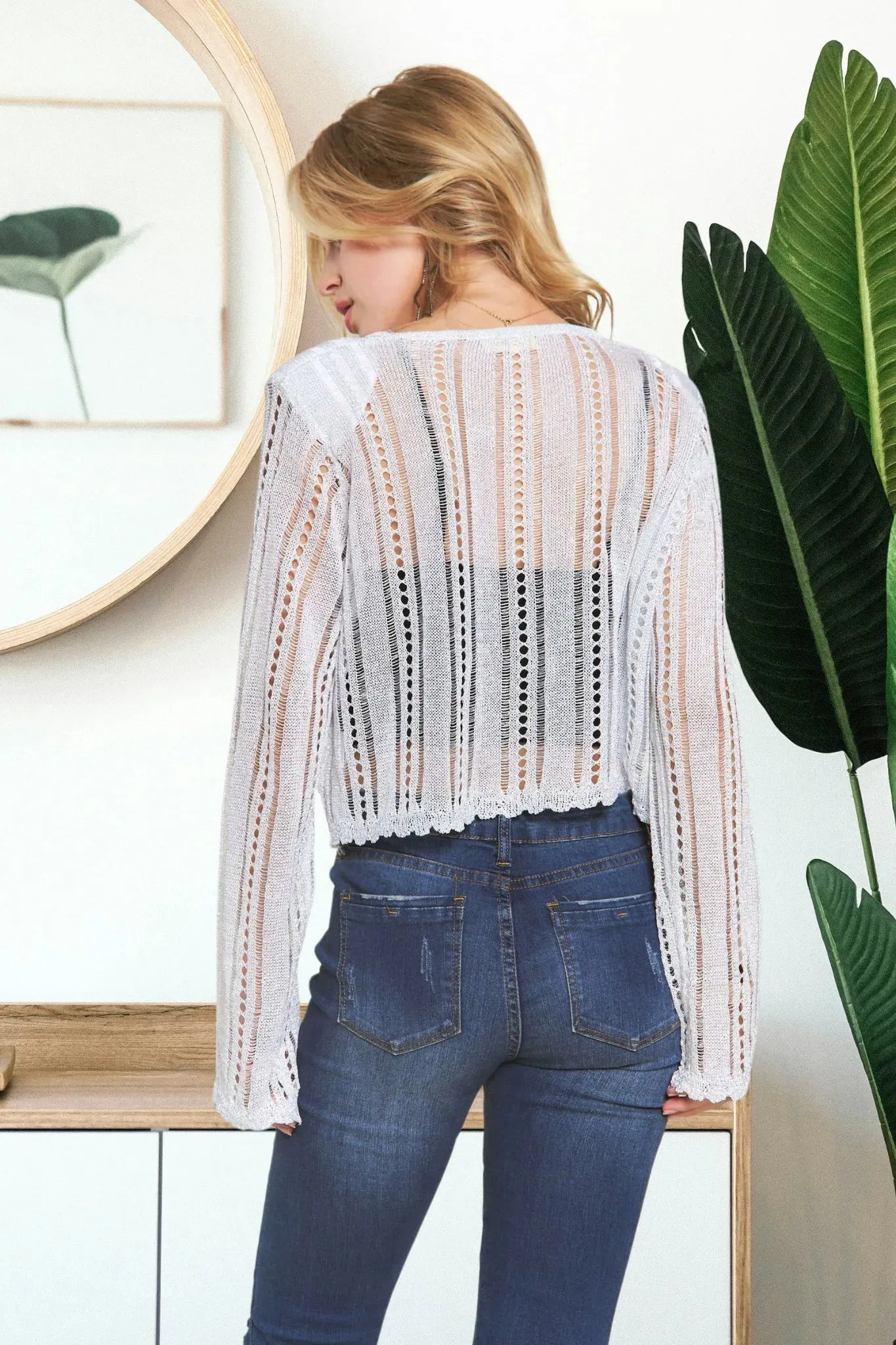 ADORA Lightweight Metallic Top