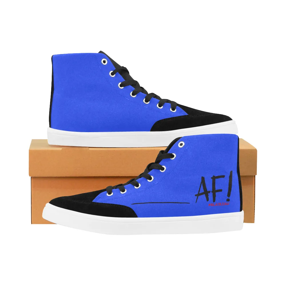 AF BLACK WOMEN'S HI-TOP SHOES
