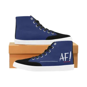 AF WHITE WOMEN'S HI-TOP SHOES