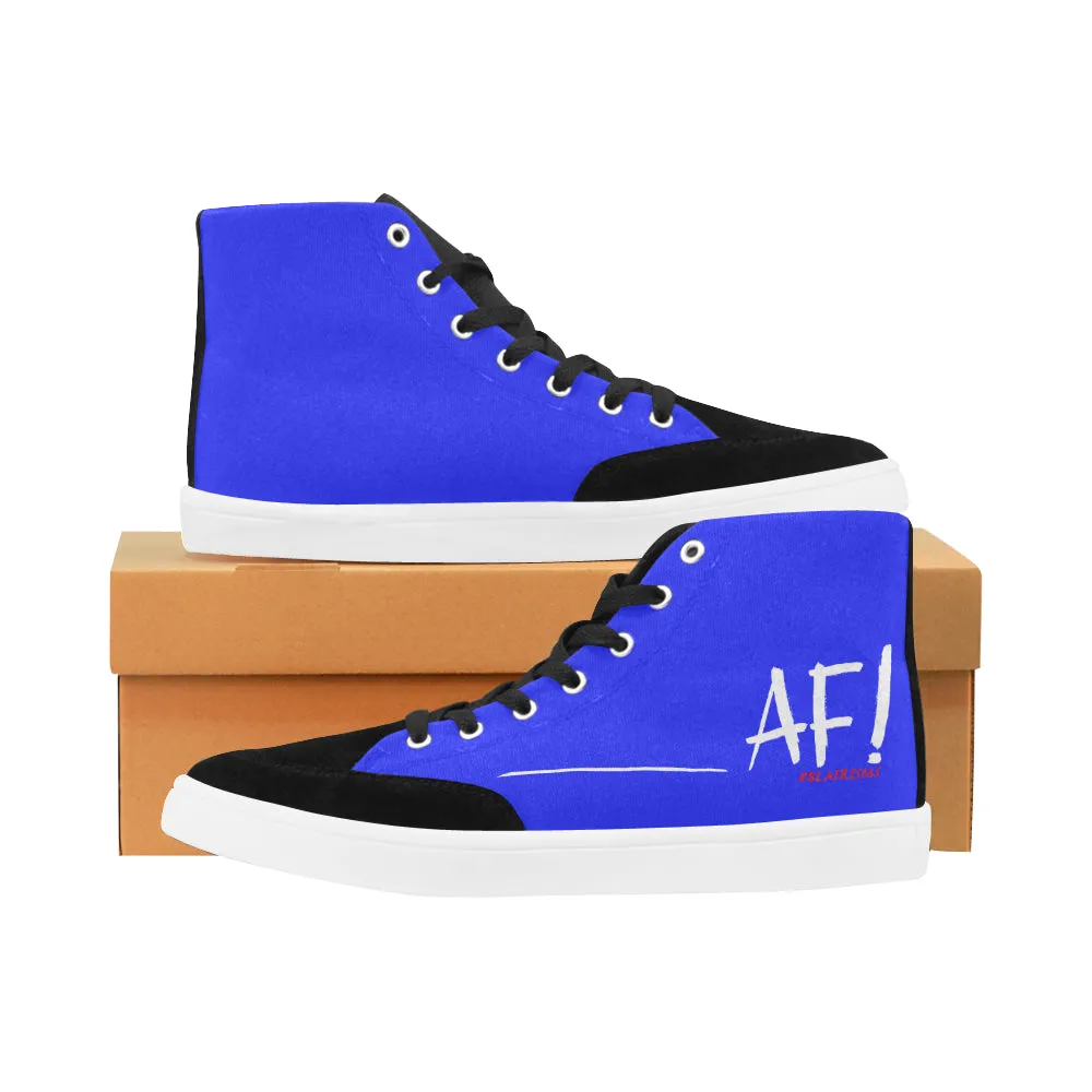AF WHITE WOMEN'S HI-TOP SHOES