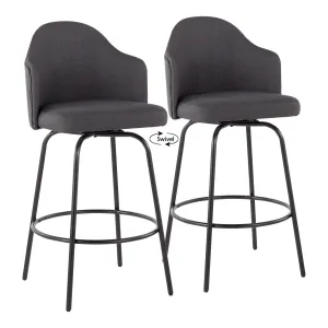 Ahoy - Contemporary Fixed Height Counter Stool (Set of 2) by Couch.com
