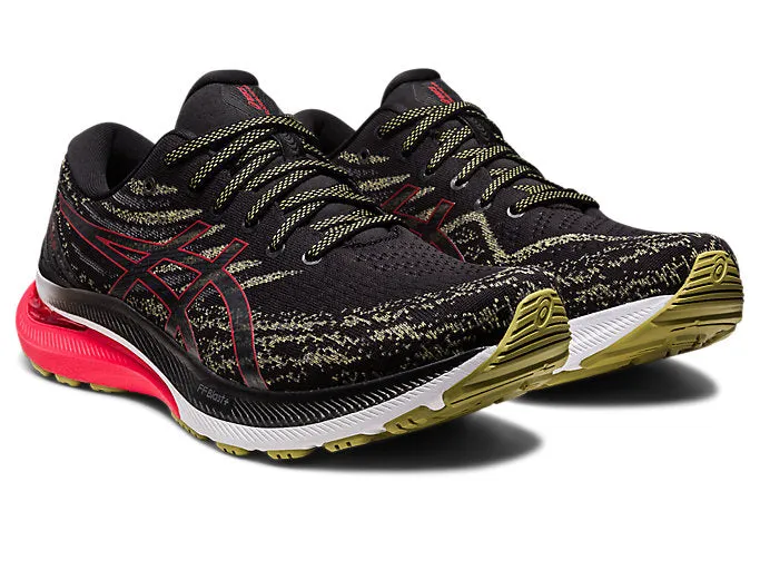 Asics Gel-Kayano 29 - Mens - Black/Electric Red