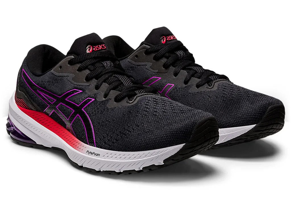 ASICS GT-1000 11 (D) - Womens - Black/Orchid