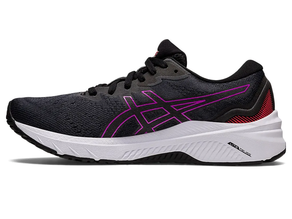 ASICS GT-1000 11 (D) - Womens - Black/Orchid
