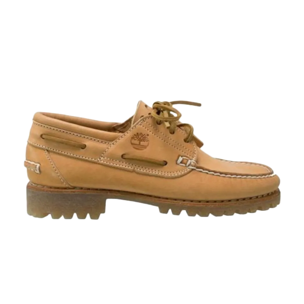 Boots 3 Eye Handsewn Lug Timberland, brown