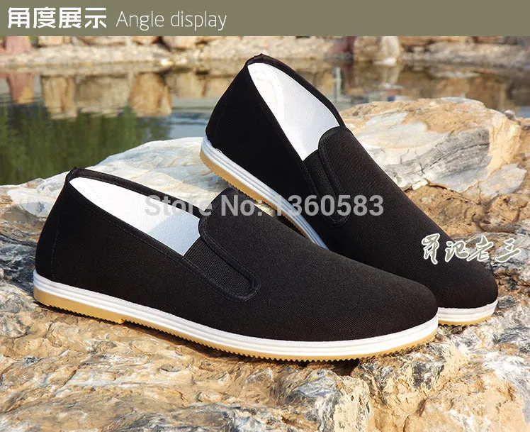 Bruce Lee vintage Chinese cotton Shoes Kung Fu Wing Chun Shoes Martial Art