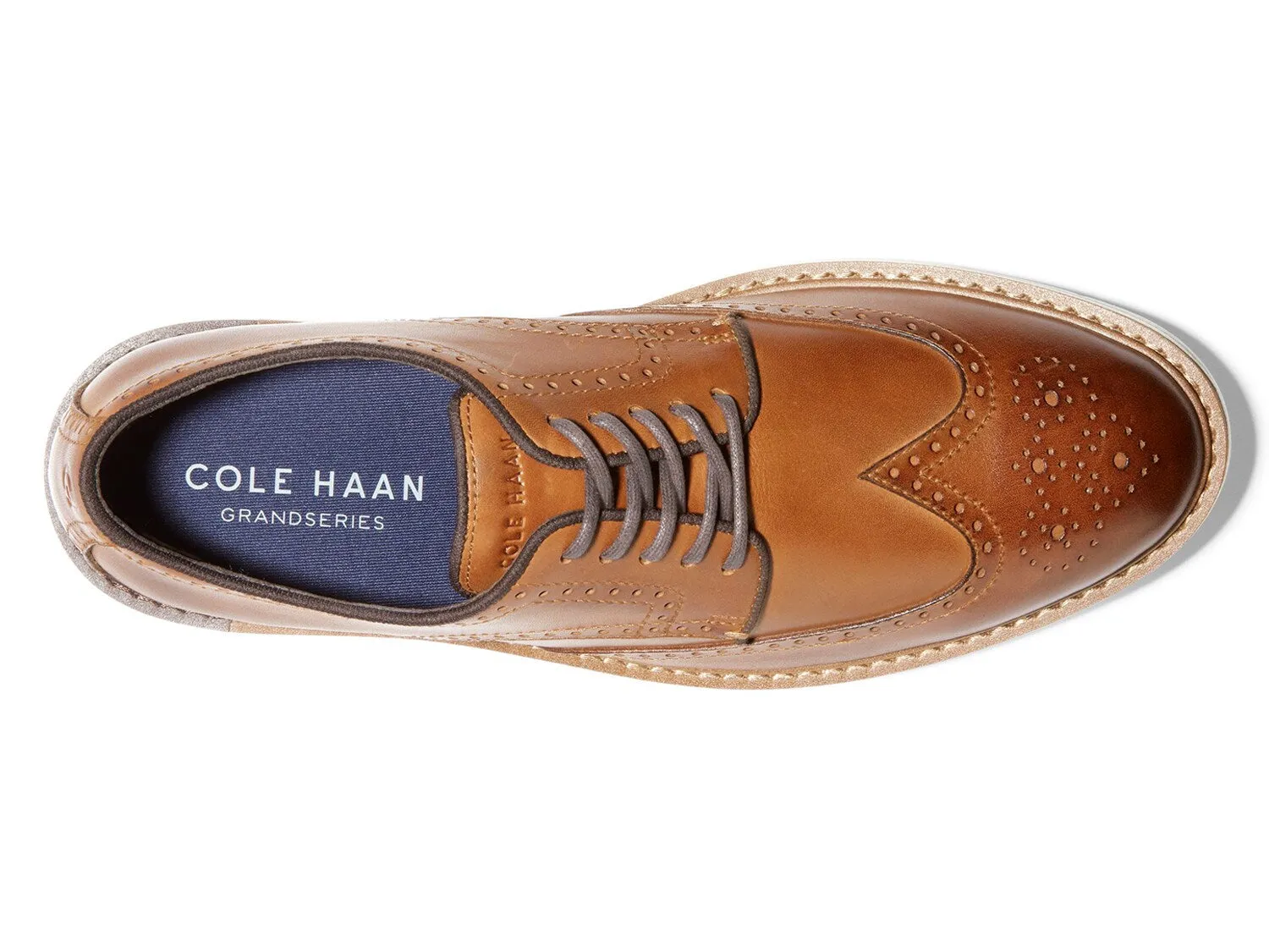 Cole Haan Go-To Wingtip Oxfords, sand/brown