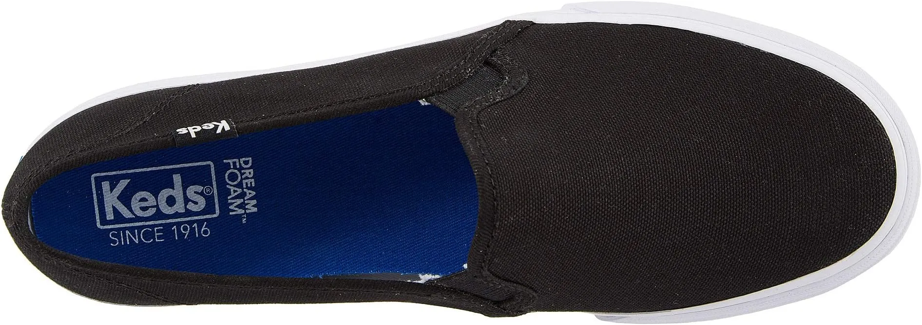 Double Decker Slip On Keds, black