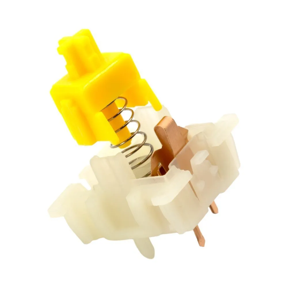 Gateron KS-3 Milky Pro Yellow | Linear Switch
