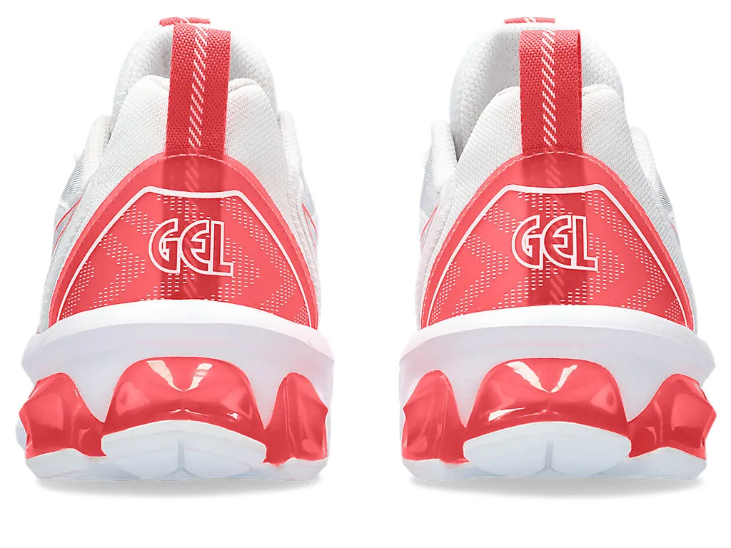 GEL QUANTUM 90 IV WHITE/BLAZING CORAL