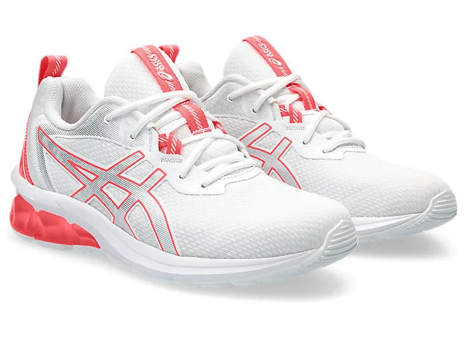 GEL QUANTUM 90 IV WHITE/BLAZING CORAL