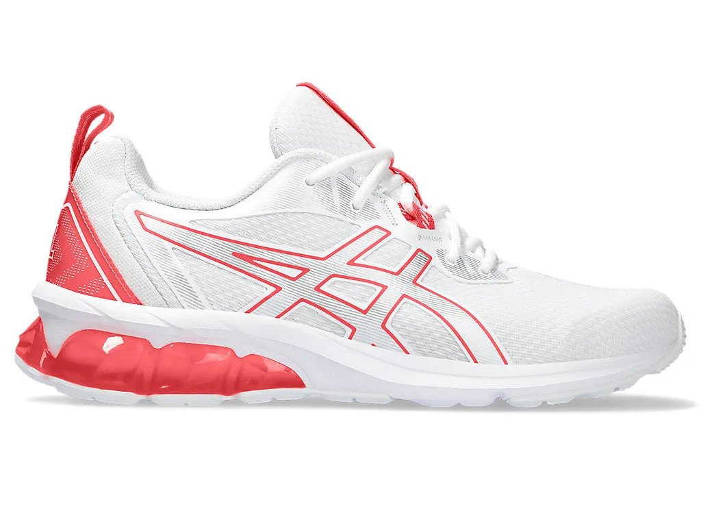 GEL QUANTUM 90 IV WHITE/BLAZING CORAL
