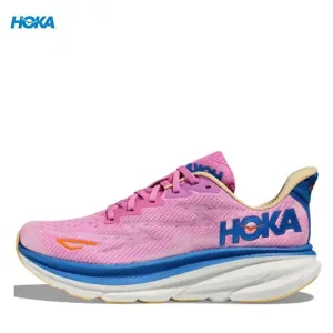 HOKA ONEONE Clifton 9 Running Trainers Breathable Anti Slip Sports Shoes for Women & Men