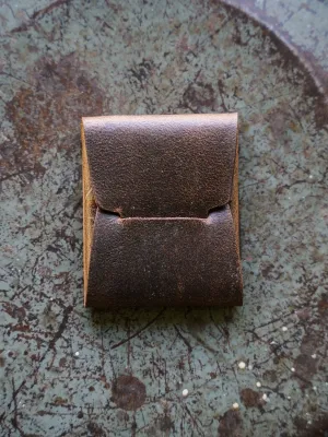 Johnny Wallet - CF Stead Waxed Flesh-out Suede