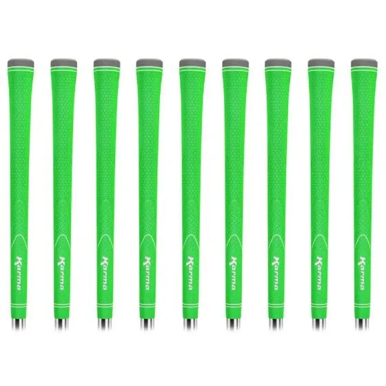 Karma Neion II Green Standard - 9 Piece Golf Grip Bundle