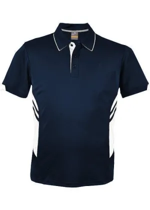 Kids Tasman Polo Navy/White