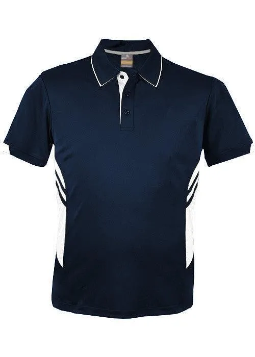 Kids Tasman Polo Navy/White