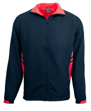 Kids Tasman Track Top Navy/Red