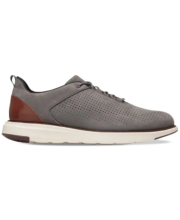 Men's Grand Atlantic Cole Haan Textured Sneakers, Gray