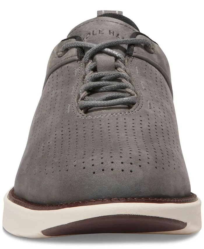 Men's Grand Atlantic Cole Haan Textured Sneakers, Gray
