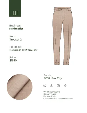 Minimalist | Business Trouser 2