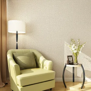 Minimalist Solid Color Wallpaper-Beige Grey (5.3 ㎡)