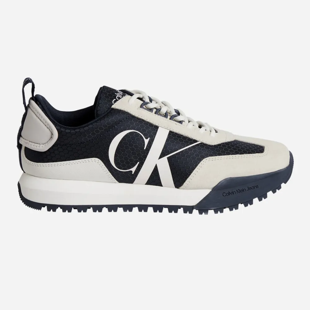 New Retro Runner Lace-Up R Poly Sneakers - White Multi