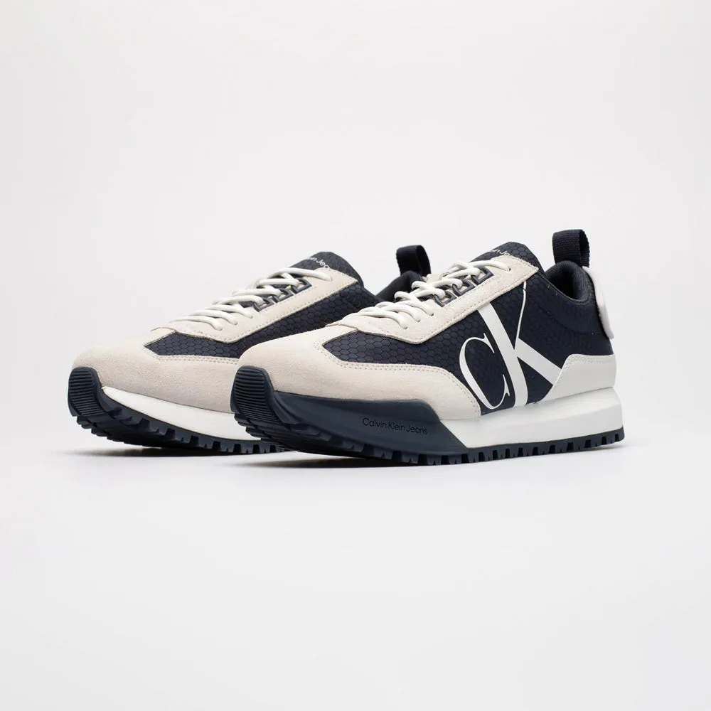 New Retro Runner Lace-Up R Poly Sneakers - White Multi