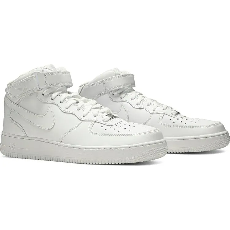 Nike Air Force 1 Mid '07 'White' Sneakers, White