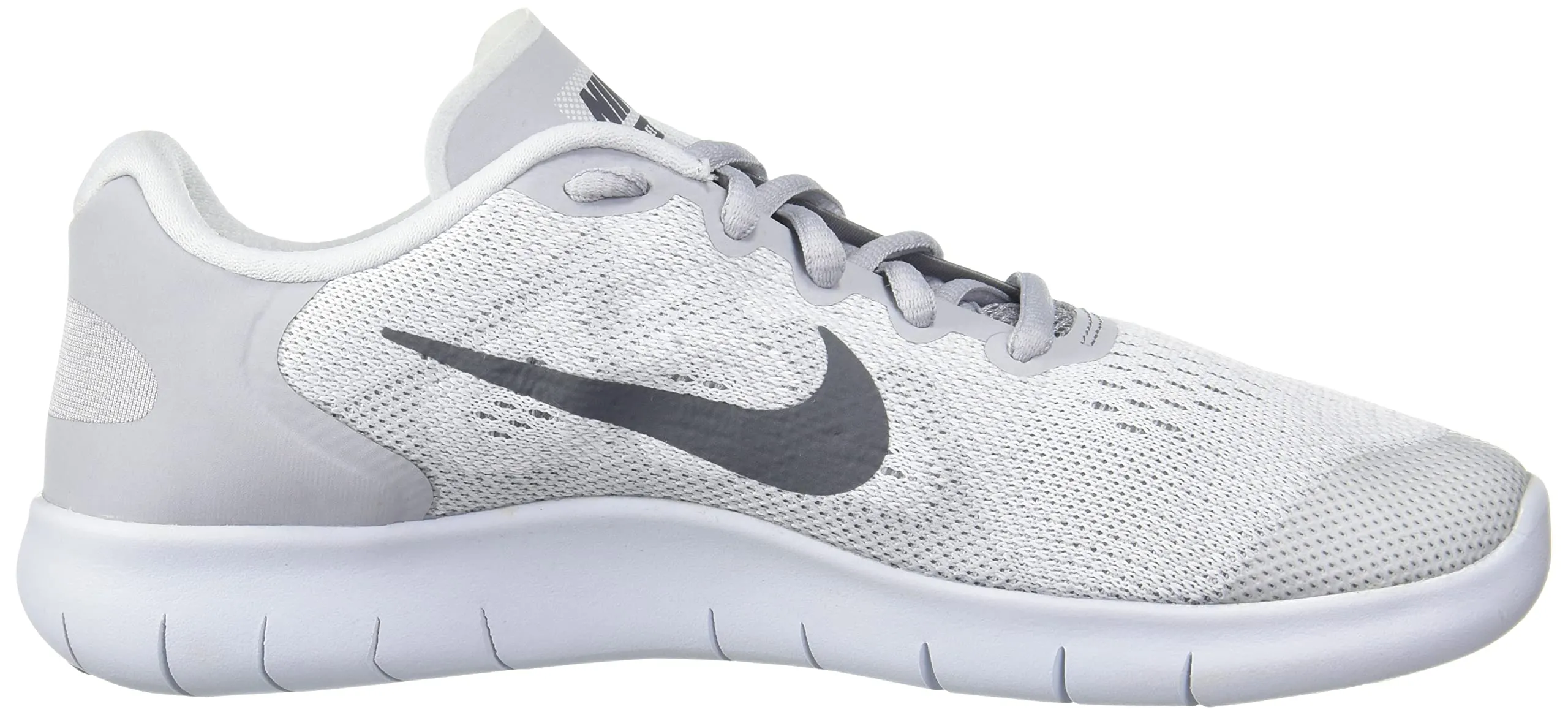 Nike Girls Revolution 2 (PSV) Running Shoes (Pure Platinum/Dark Grey_3.5 UK (4 US)_904255-007)