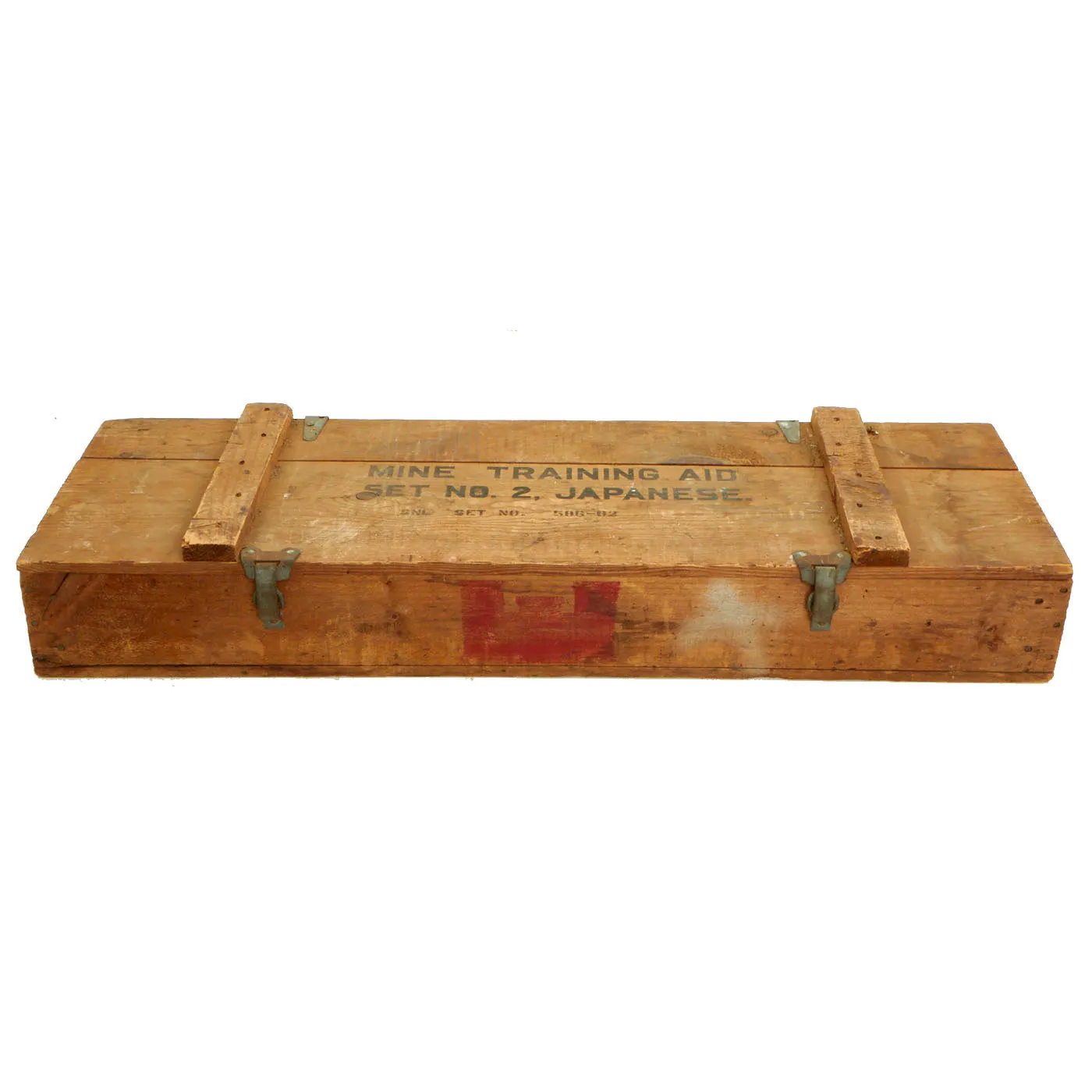 Original U.S. WWII Japanese Mine Training Aid Set No.2 in Crate
