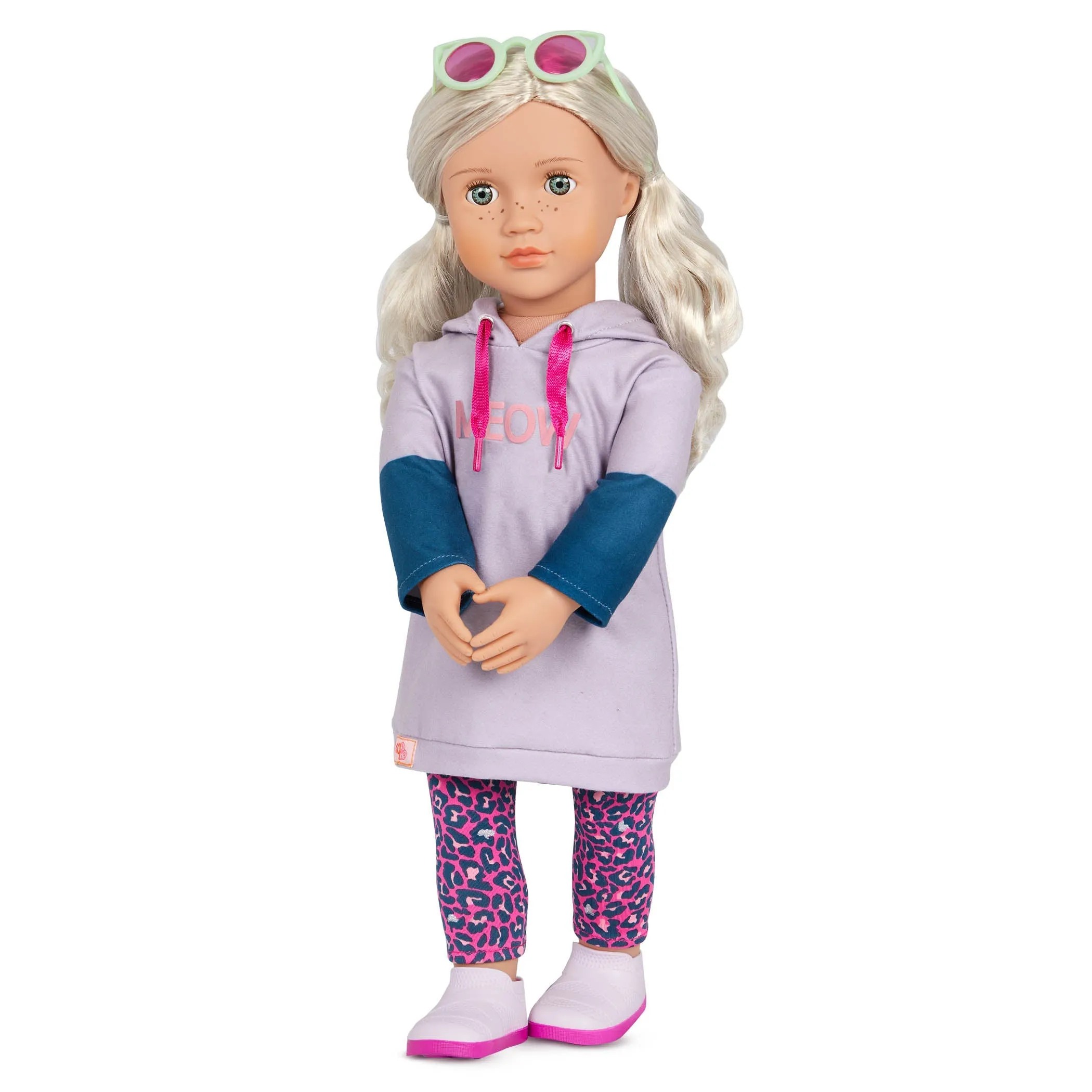 Our Generation Regular Outfit Feline Fun Hoodie With Cat Ears Outfit