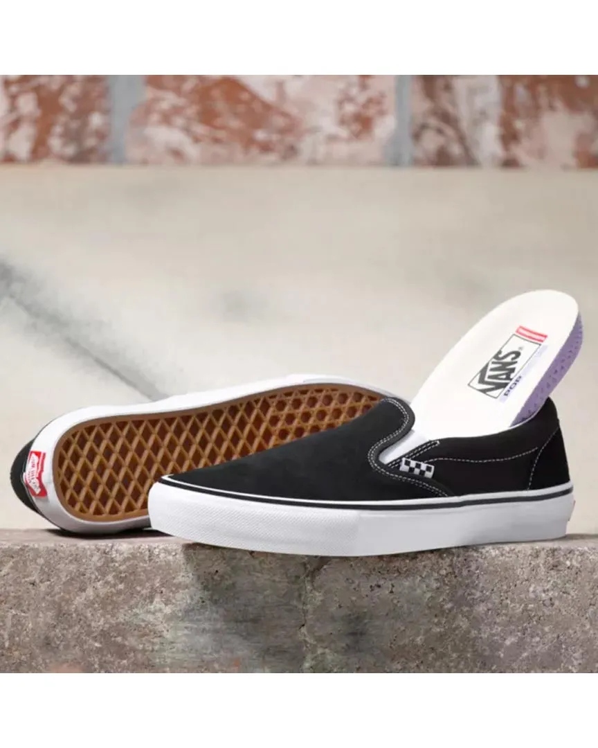 Skate Slip-On Shoes - Black/White