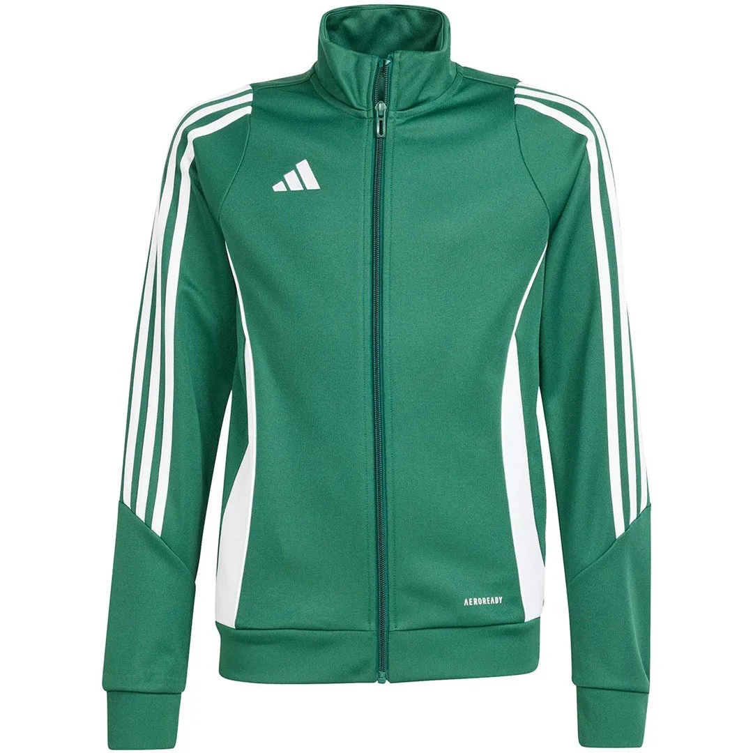 Sweatshirt For Kids Adidas Tiro 24 Training Green Ir7503 116Cm