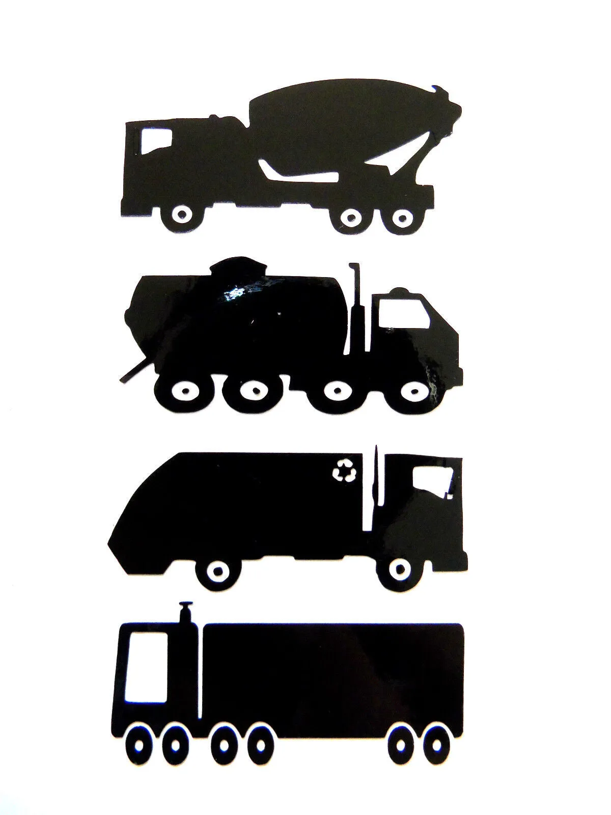 Trucks Toy Box Vinyl Decal / Sticker Set