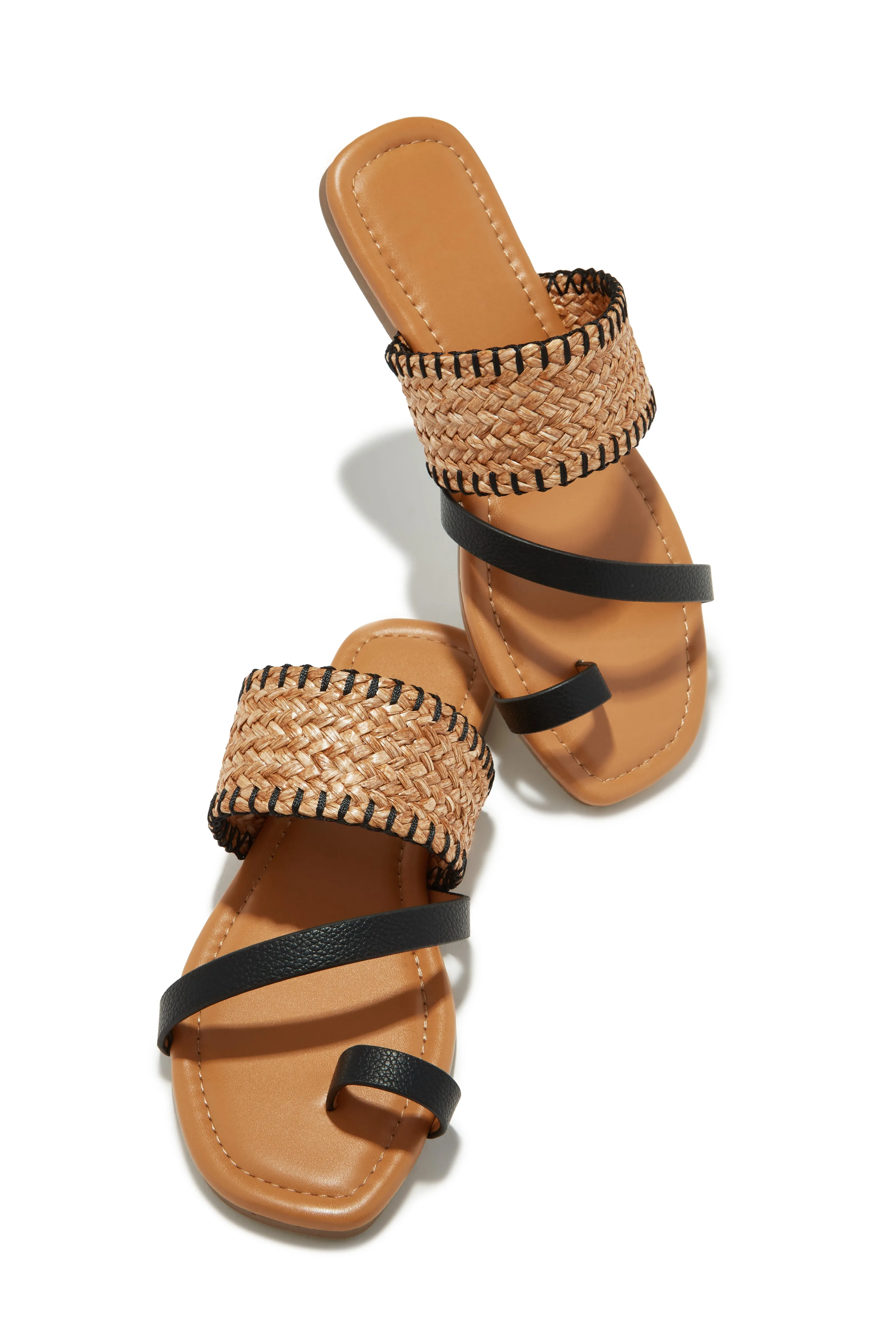 Vacay Approved Slip On Sandals - Gold